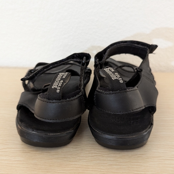 Dr. Martens Black Leather Redfin Sandals - Picture 6 of 9